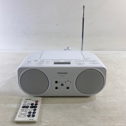 TOSHIBA 東芝 CDラジオ CDラジカセ TY-C200 2020年製 動作品 家電 オーディオ 中古