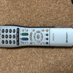 20型テレビ SHARP AQUOS LC-20D10の画像