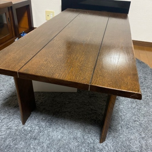 カリモク家具　飛騨家具　テーブル、3人掛けソファ、テレビボード　個々での購入可能