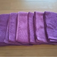 美容院タオル（中古）カットクロス（未使用）