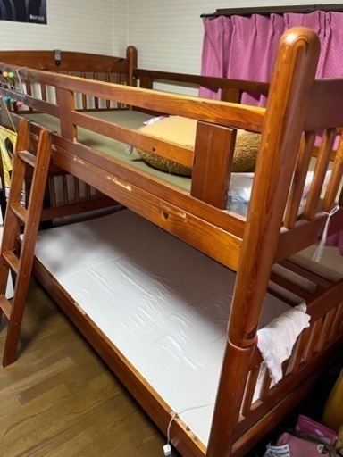 家具 木製ベッド 二段ベッド
