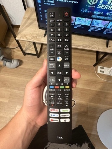 テレビ TCL 2022年制 73cm/28in [テレビ台付き] Netflix, YouTube, ABEMA, U-Next, 