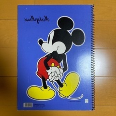ディズニー ★  ミッキー  スケッチブック　レトロの画像