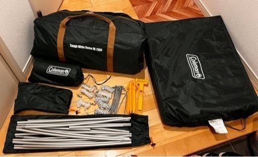 コールマン　スターターデラックスセット　中古