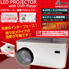 【昭和レトロ】DVD プレーヤー 搭載 プロジェクター APRJ...