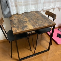 ニトリ ダイニングセットの画像