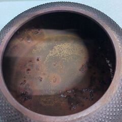 (中古)南部鉄器 急須 鉄瓶 岩鋳（ご予約済）の画像
