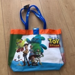トイストーリー　プールバッグ　手提げバッグ②の画像