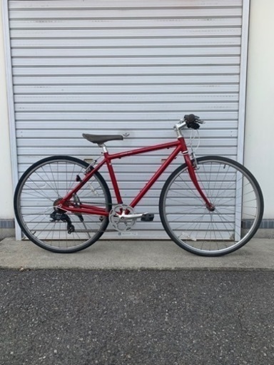 ☆前後タイヤ中古品☆   700C  7Sクロスバイク　防犯登録料込価格︎‼︎