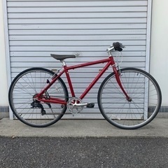 ☆前後タイヤ中古品☆   700C  7Sクロスバイク　防犯登録料込価格︎‼︎
