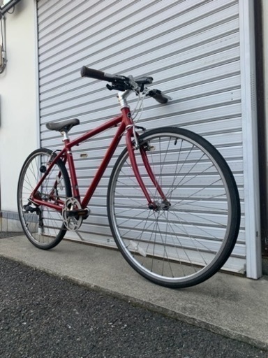 ☆前後タイヤ中古品☆   700C  7Sクロスバイク　防犯登録料込価格︎‼︎