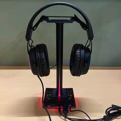 AULA ゲーミングヘッドセット＋スタンドセット（FG-F606/EB01）の画像