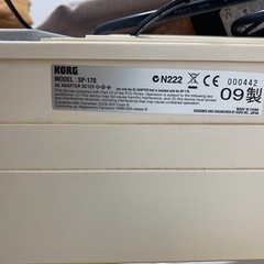 【ジャンク】電子ピアノ　の画像