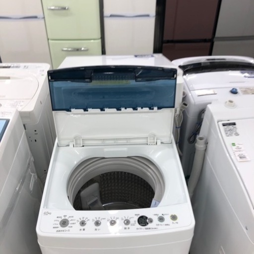 安心の1年間保証付き！ Haier全自動洗濯機4.5kg2021年製【トレファク堺福田店】