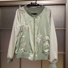 ヘザー　2way ブルゾン　ジャケット　の画像