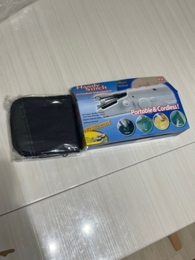 【新品未使用】ハンディーミシン