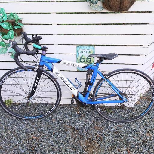 CALLE ロードバイク 青 高額買取実施中!!】CALLE TRACK RACER ピストバイク