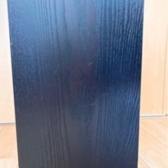 イケア IKEA BILLY 本棚 スリム ブラックブラウンの画像