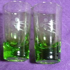 小さなグラス　アデリア他の画像