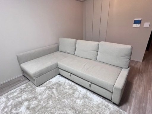 【美品】IKEA フリーヘーテンFRIHETEN　ソファベッド