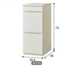 [美品]ニトリ キャビネット　の画像