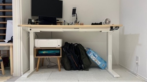 サンワダイレクト 昇降式デスク 手動