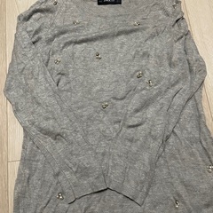 Zara グレーニット　Sサイズ