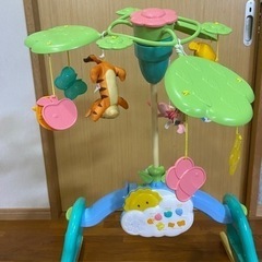 くまのプーさん えらべる回転6WAY ジムにへんしんメリー　おも...