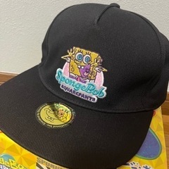 新品未使用‼️ スポンジボブ キャップ 帽子  ①