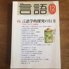 月刊言語　三冊セット　大修館【非対面OK】の画像