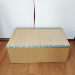畳ユニット　収納ボックスの画像