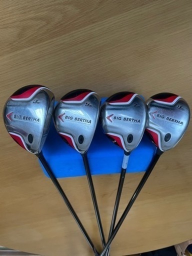 キャロウェイ　フェアウェイウッド　4本セット