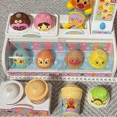 【中古】アンパンマンアイス屋さん➕ソフトクリームセットの画像