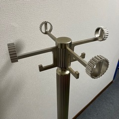 アルミ　ハンガーかけ　服かけ　ハンガーラック　ポール型の画像