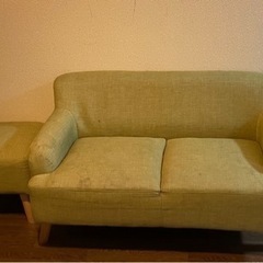 2人掛けソファ　差し上げます