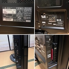 HITACHI  テレビ　42インチ　の画像