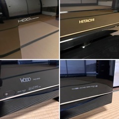 HITACHI  テレビ　42インチ　の画像