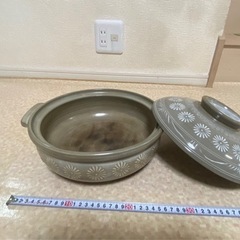 土鍋　直径25cmの画像