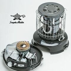 【新品】アラジン　ガスストーブ　別注カラー　ブルーフレームの画像