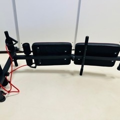 フォールディング式トレーニング用ストラップ付 シットアップトレーニングマシンの画像