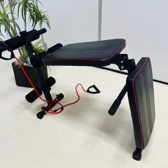 フォールディング式トレーニング用ストラップ付 シットアップトレーニングマシンの画像