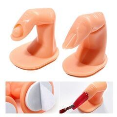 ネイル/マニキュア/フィンガーマネキン2個セット（新品）の画像