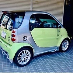 希少フルエアロ＊スマートフォーツークーペ＊700cc普通車登録＊車検付＊整備済の画像