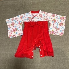 　 【商談中】袴ロンパース 80サイズ