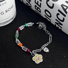 [残り一点]ブレスレット　レディース　笑顔　透明感　可愛い　おし...