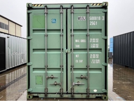 20ft ハイキューブ 背高コンテナ　ISO 海上コンテナ