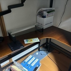 ［取引→🙆🏻‍♀️］大川家具　L字デスクの画像