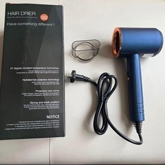 【新品】ヘアドライヤー 新品 大風量 速乾 軽い 1200W マイナスイオン ヘアケアの画像