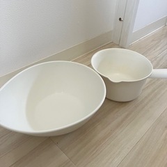 バスチェア 洗面器の画像