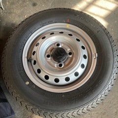 ヨコハマ145/80R12 LT タイヤホイールセット　軽トラ　...